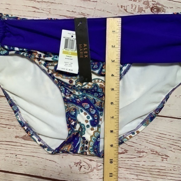 Alex Marie NWT Paisley Retro swim bottom s… - Picture 2 of 6